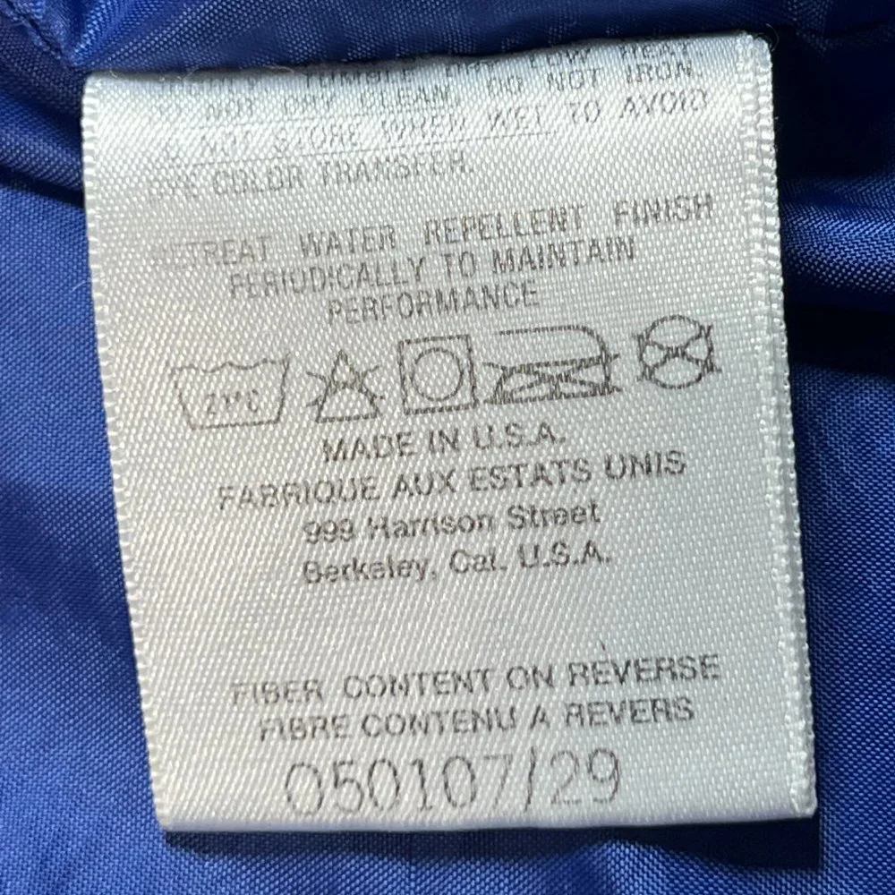 The North Face Gore-Tex Jacket Mens Medium VTG Made in USA Hooded Gray‎